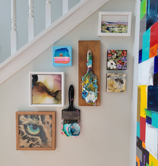 Displaying Small Art on the Wall