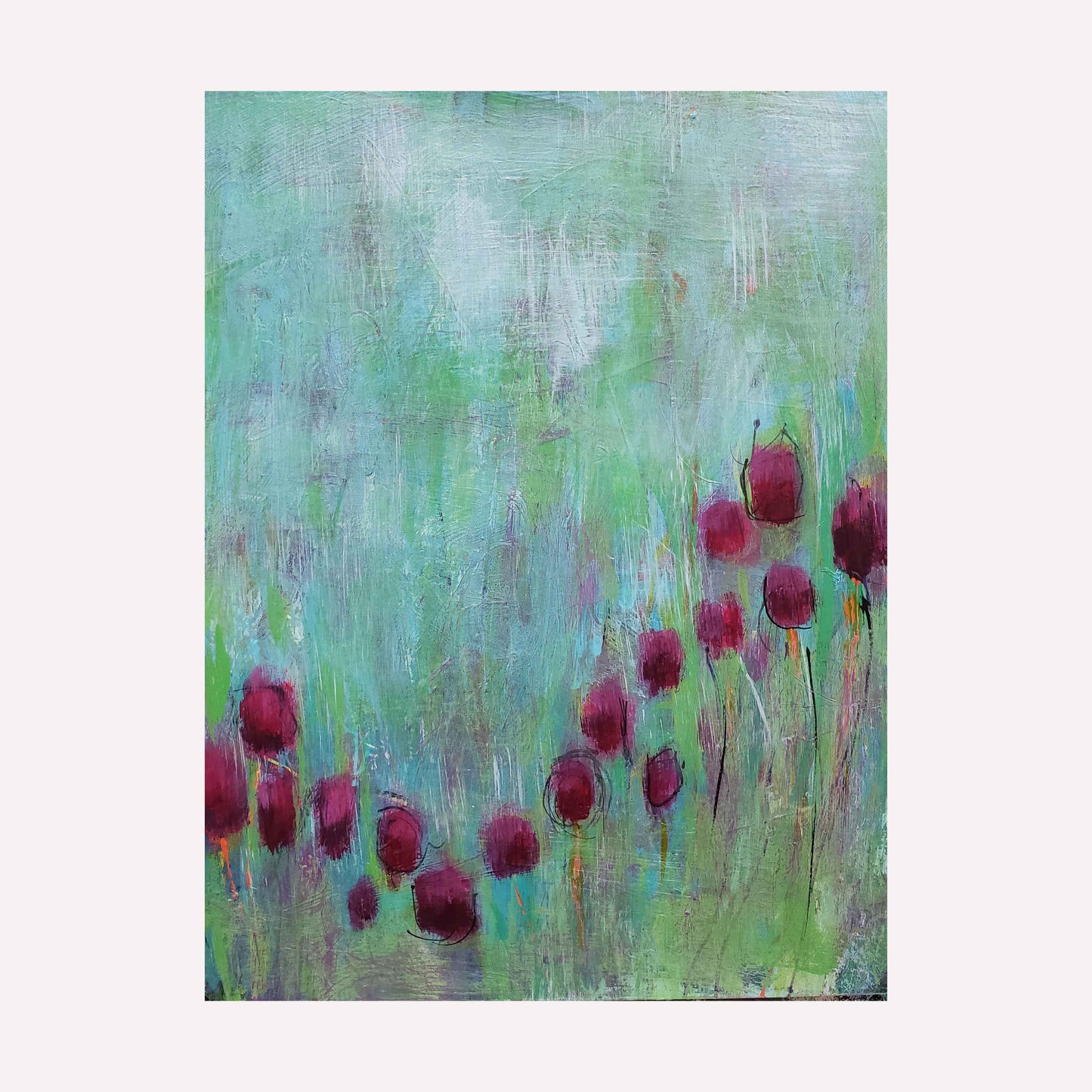 "Spring Arises 6"  original 11x14 in.