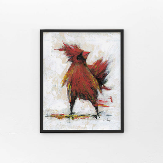 "Cardinal 28" print