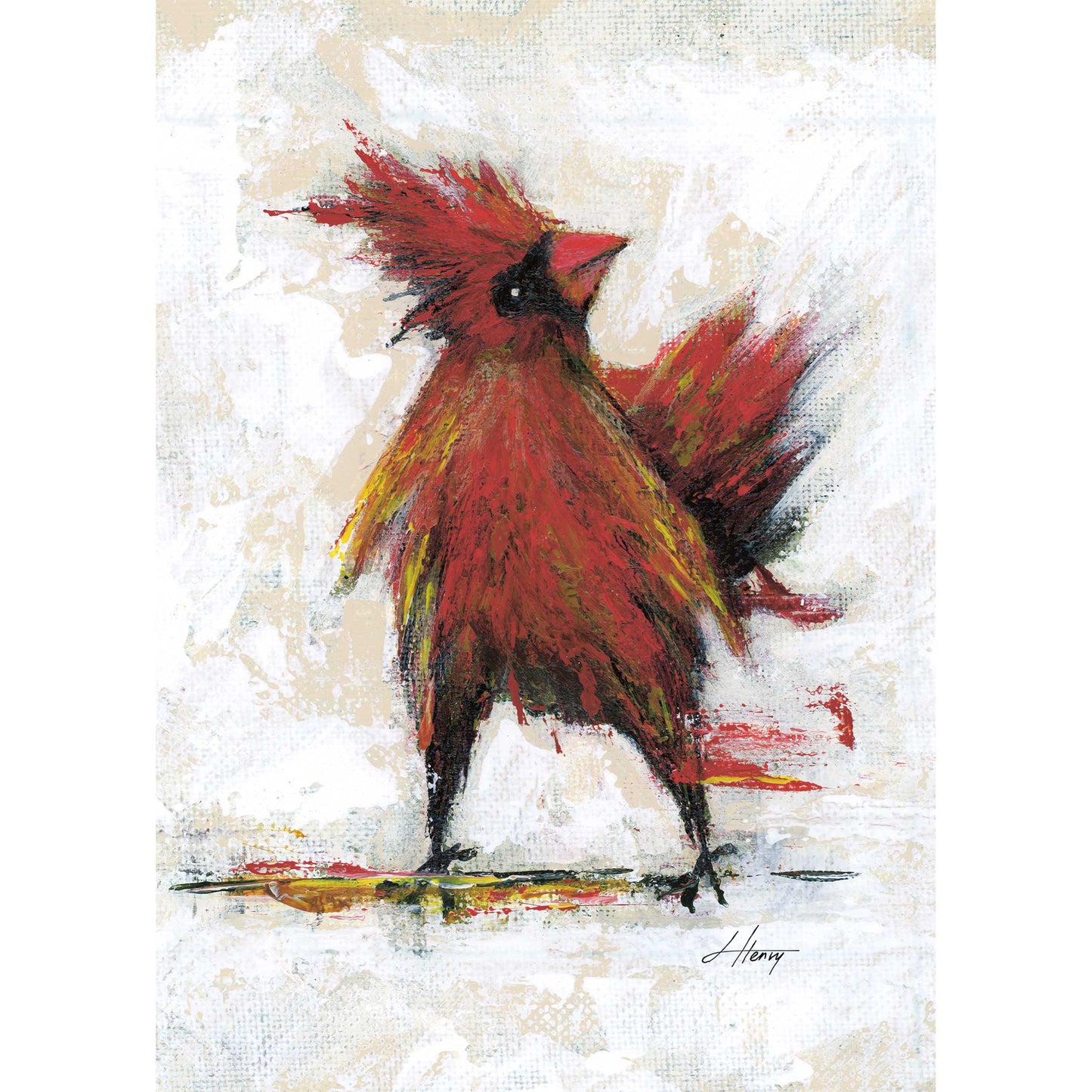 "Cardinal 28" print