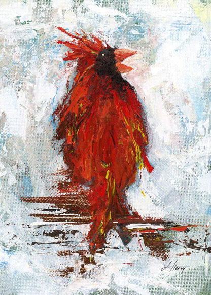 "Cardinal 30" print