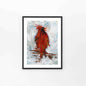 "Cardinal 30" print